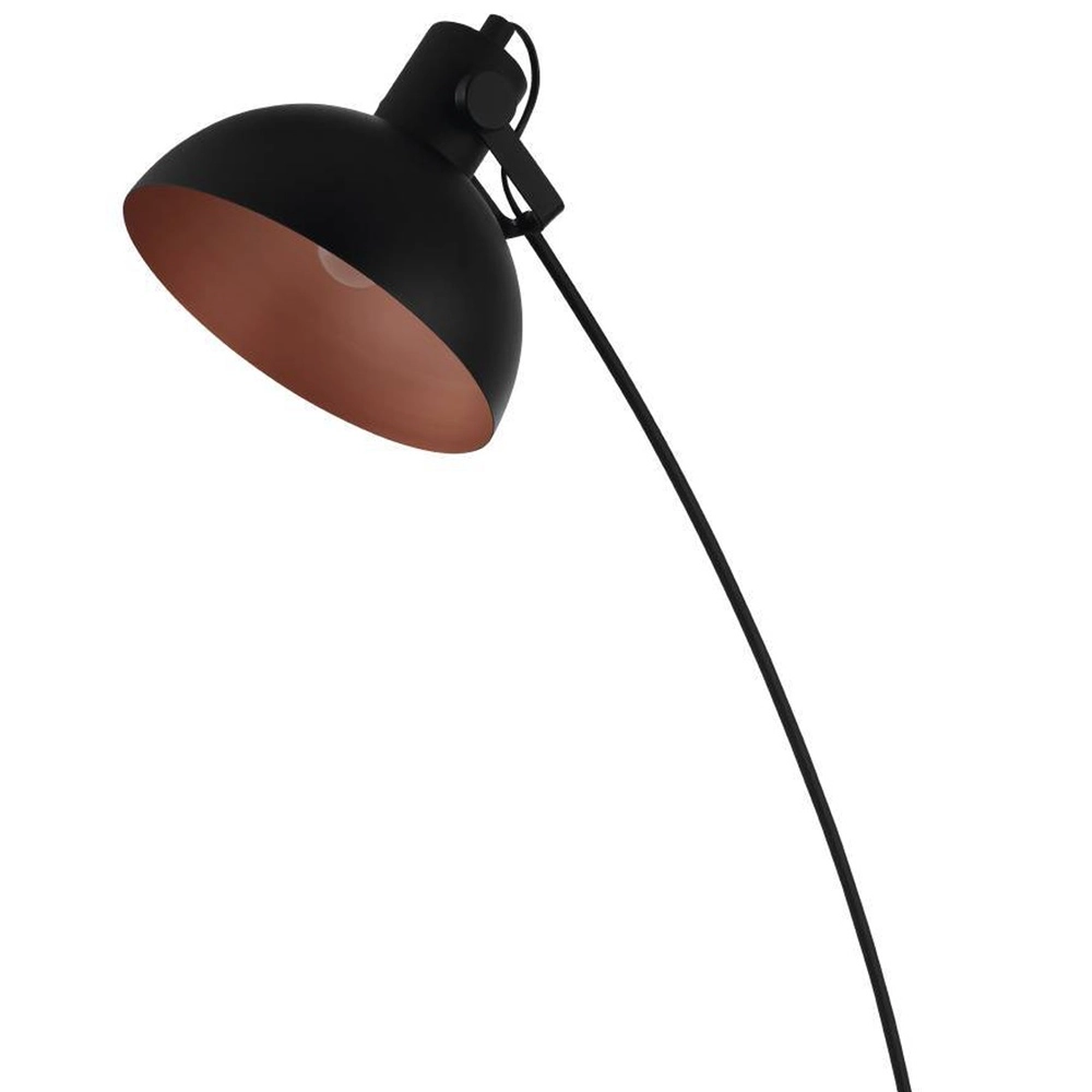 Black arc lamp Jaafra Adjustable Eglo 9002759338572