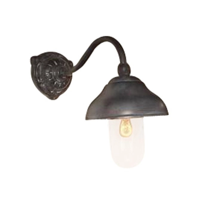 Outdoor lamp rural Cosali lead grey