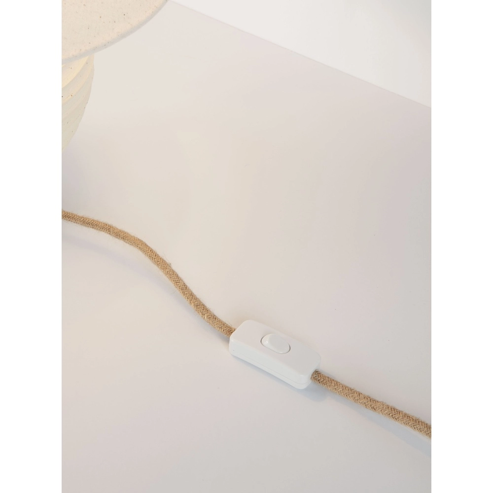 Japandi table lamp Silia beige Lyora 5212017494016