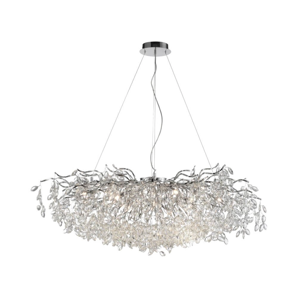 Chandelier Ricicle 120cm chrome Paul Neuhaus 4012248382080