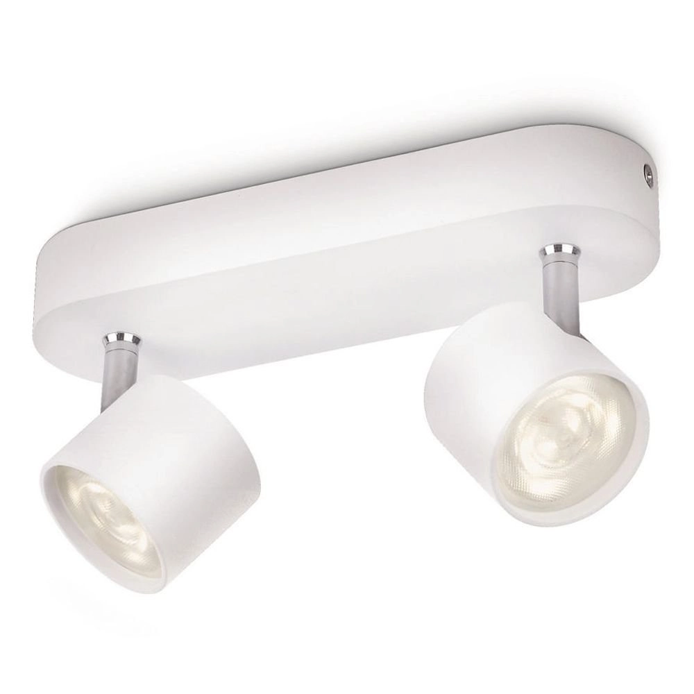 Ceiling spot Led My Living Star 2-light white