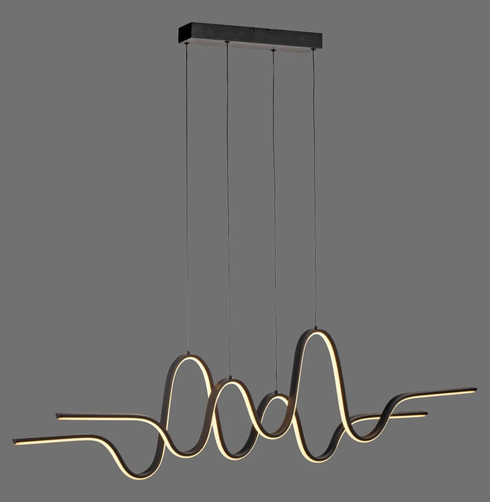 Design pendant lamp Altitude black Paul Neuhaus 4012248385241
