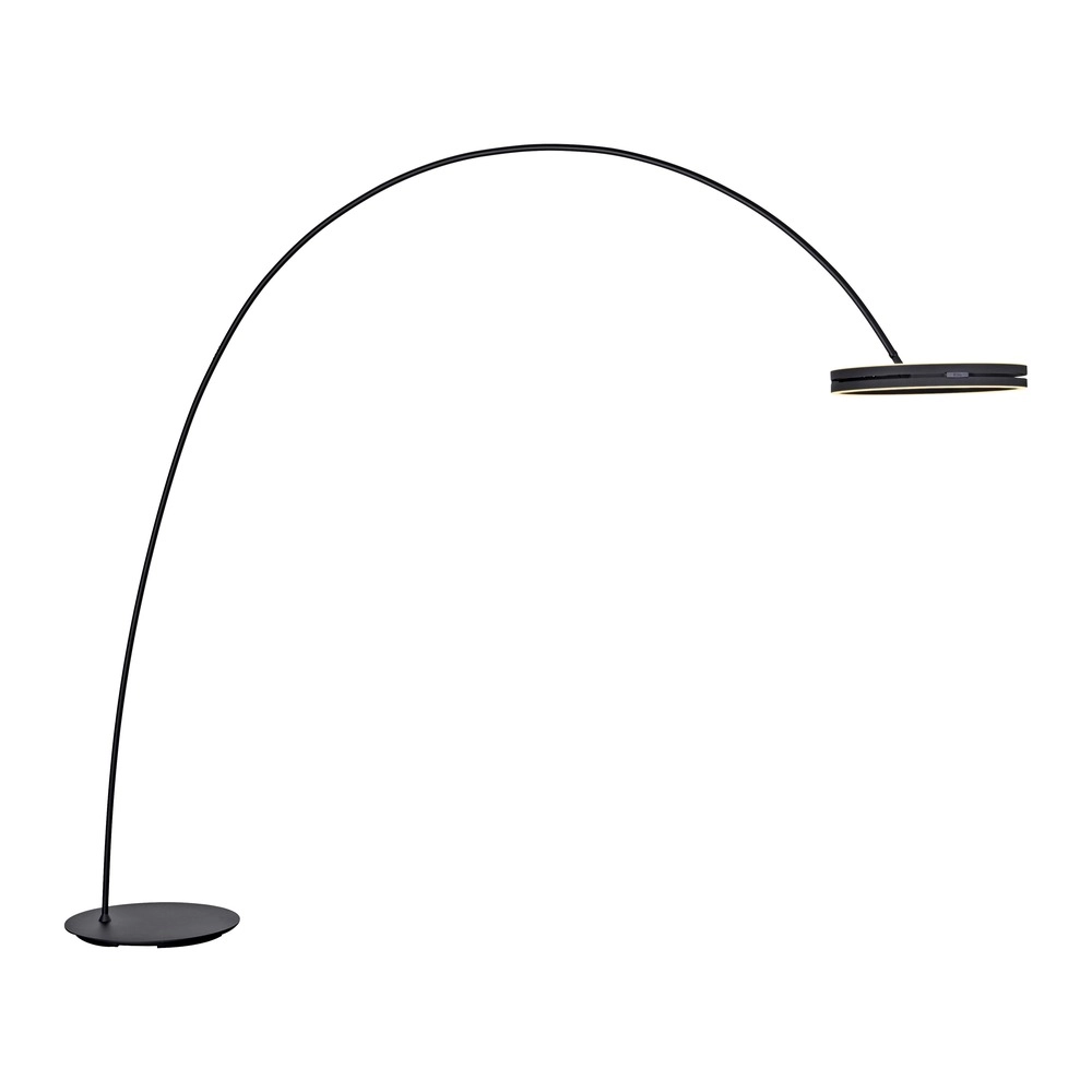 Sleek arc lamp Pure Loop-Bow Adjustable - Black Pearl Paul Neuhaus 4012248397152