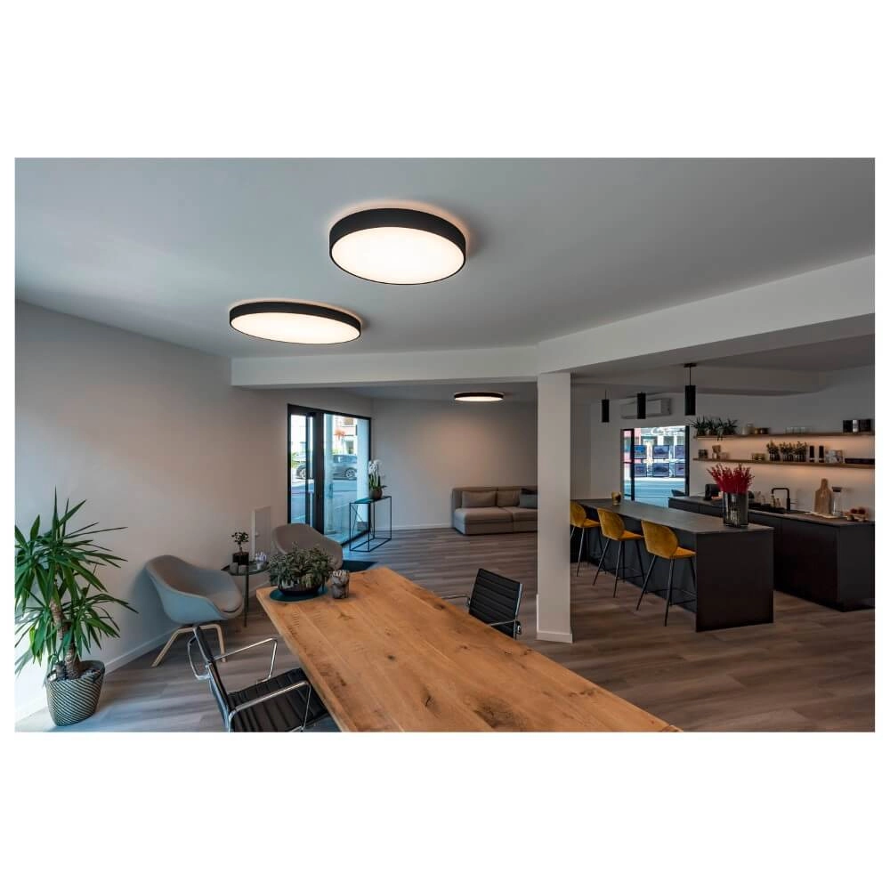 Ceiling lamp / Pendant lamp Medo Pro 90 black - CCT - 80g - Ø 90cm SLV 4024163276771