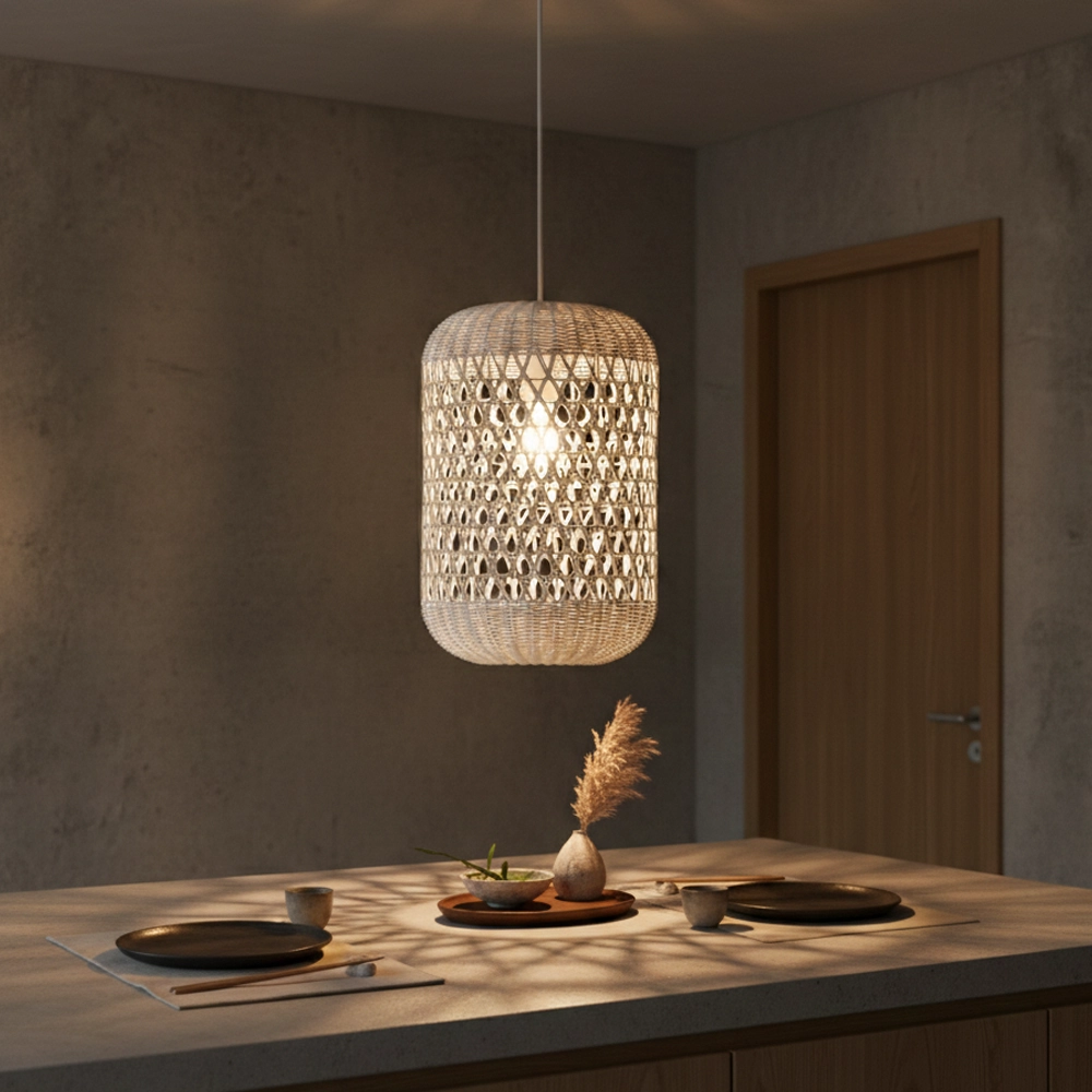 Pendant lamp Aurora Ø 24.5cm white