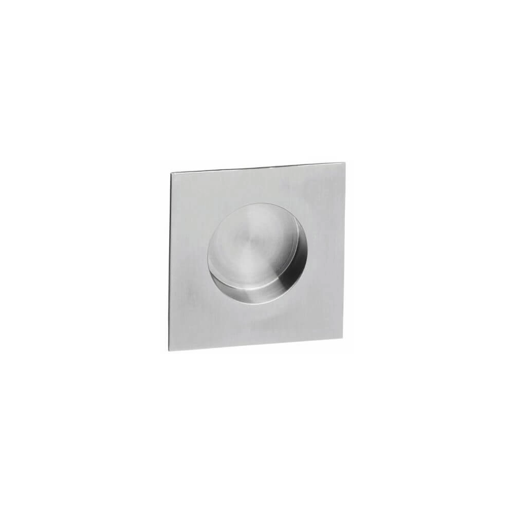Sliding door handle square Alvro 8.5cm stainless steel