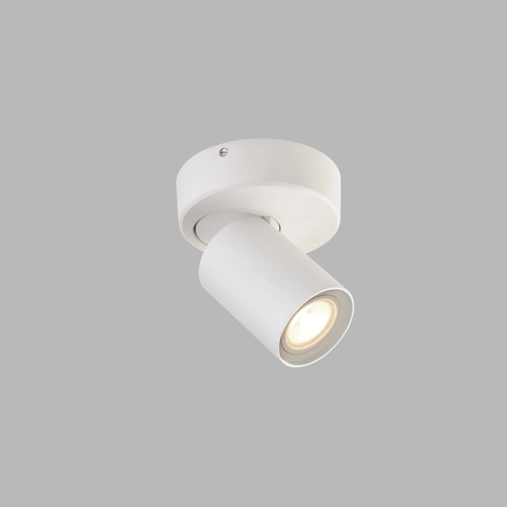 Ceiling lamp Moon 1 Round white Lyora