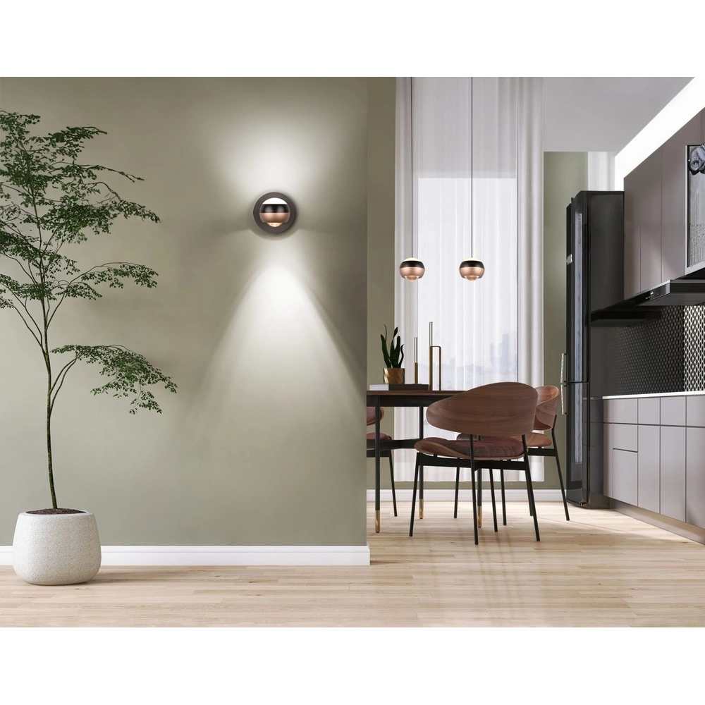 Design wall lamp Orbit Black Trio 4017807578874