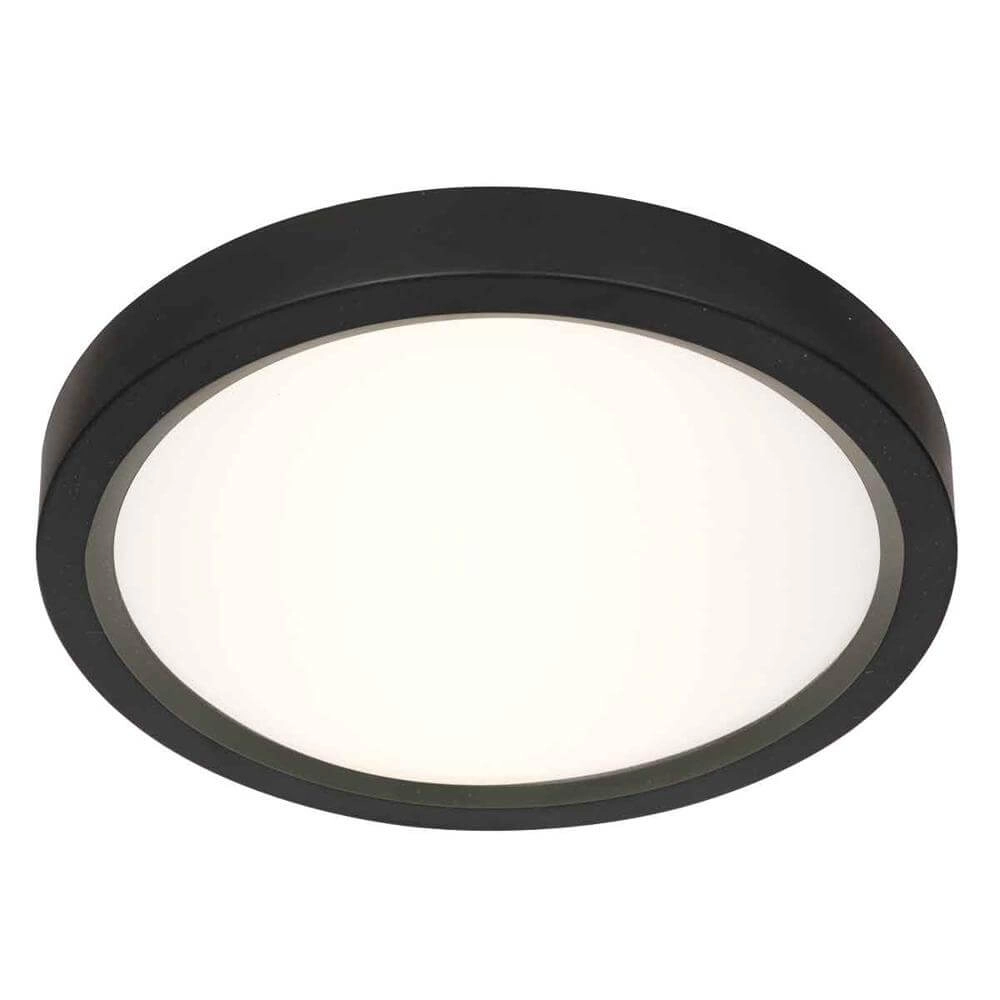 Black ceiling lamp Walcie Ø 30cm Steinhauer 8712746176599