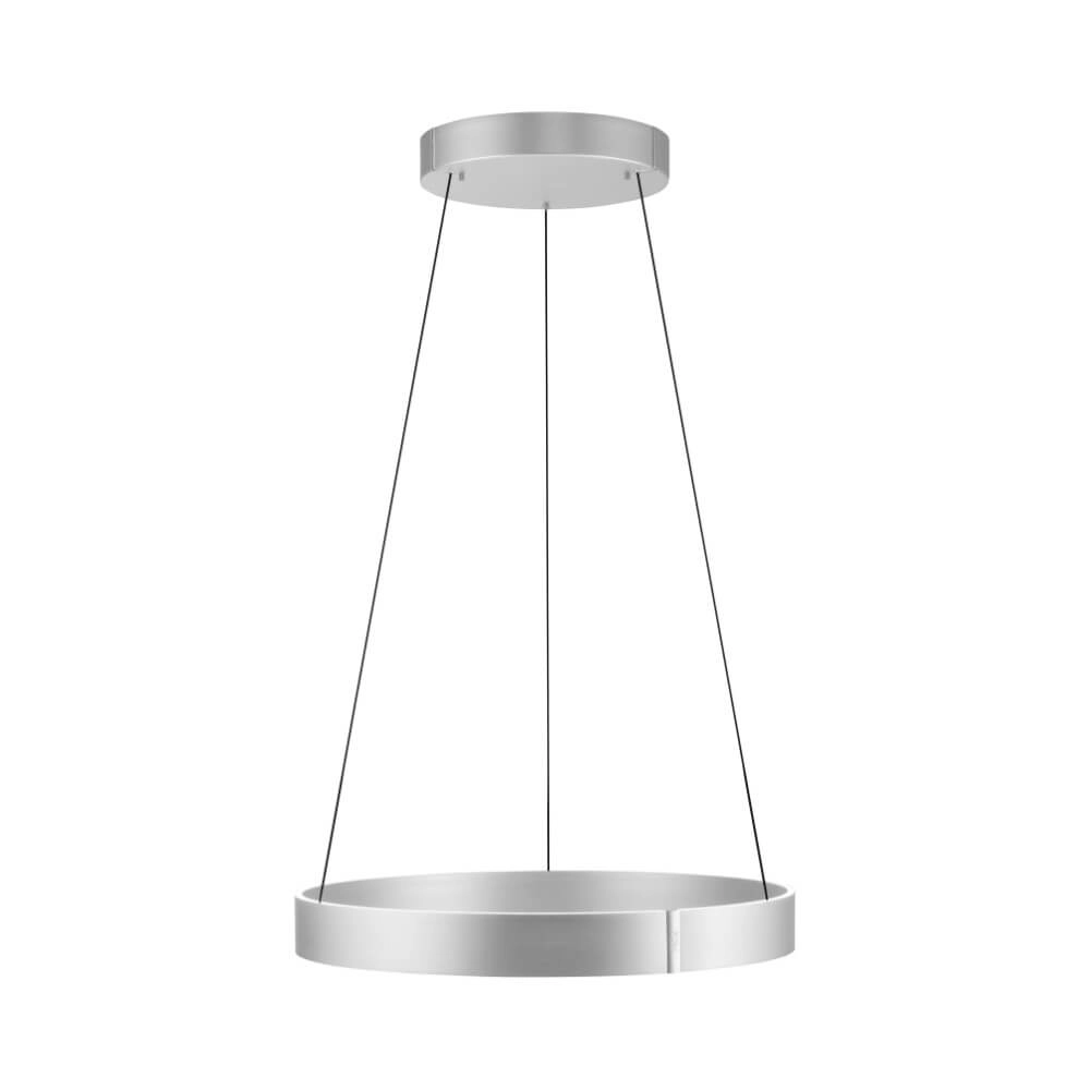 Round hanging lamp Pure E-Clipse aluminum Ø 70cm Paul Neuhaus 4012248372364