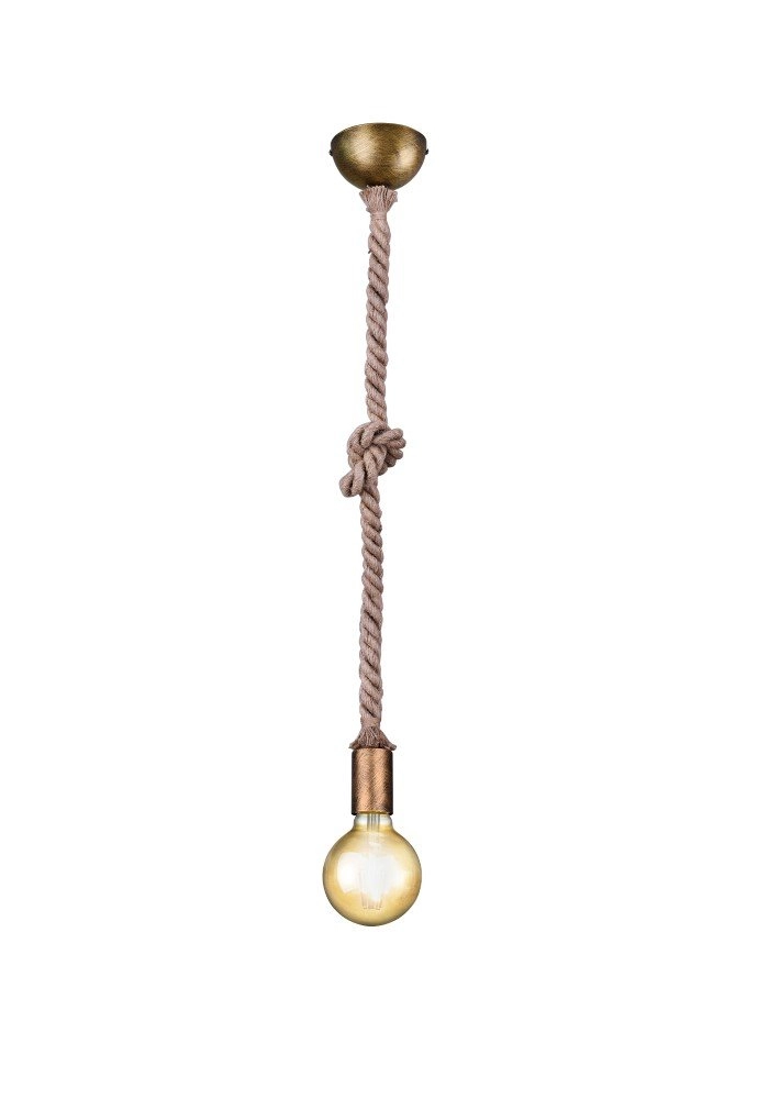 Pendant lamp Cord pendulum bronze