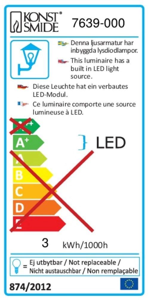 LED Mini spots box 12 volts KonstSmide 7318307464009