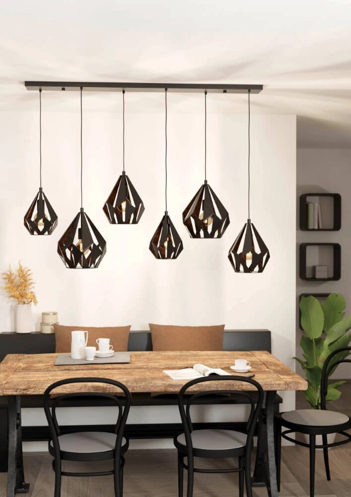 Dining table lamp pendant lamp Carlton 1 Eglo 9002759438463