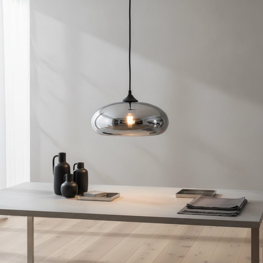 Ø 28cm glass hanging lamp Paradise