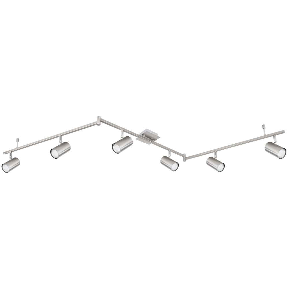 Ceiling lamp Robby 6-light nickel Globo 9007371425853