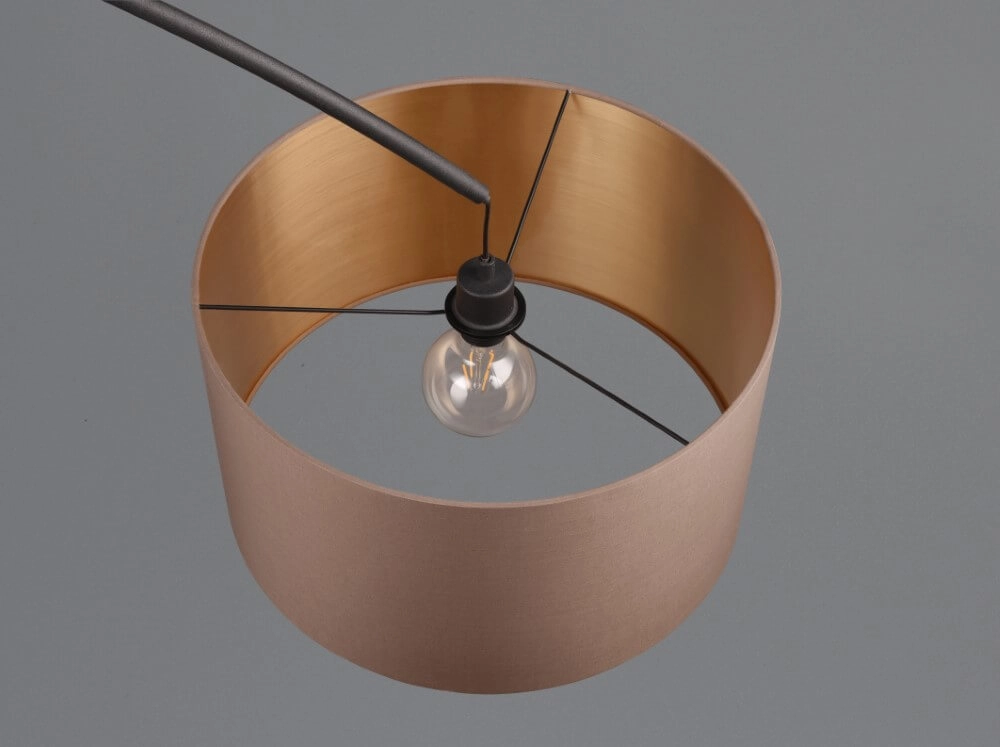 Arc lamp Mansur black Trio 4017807574524