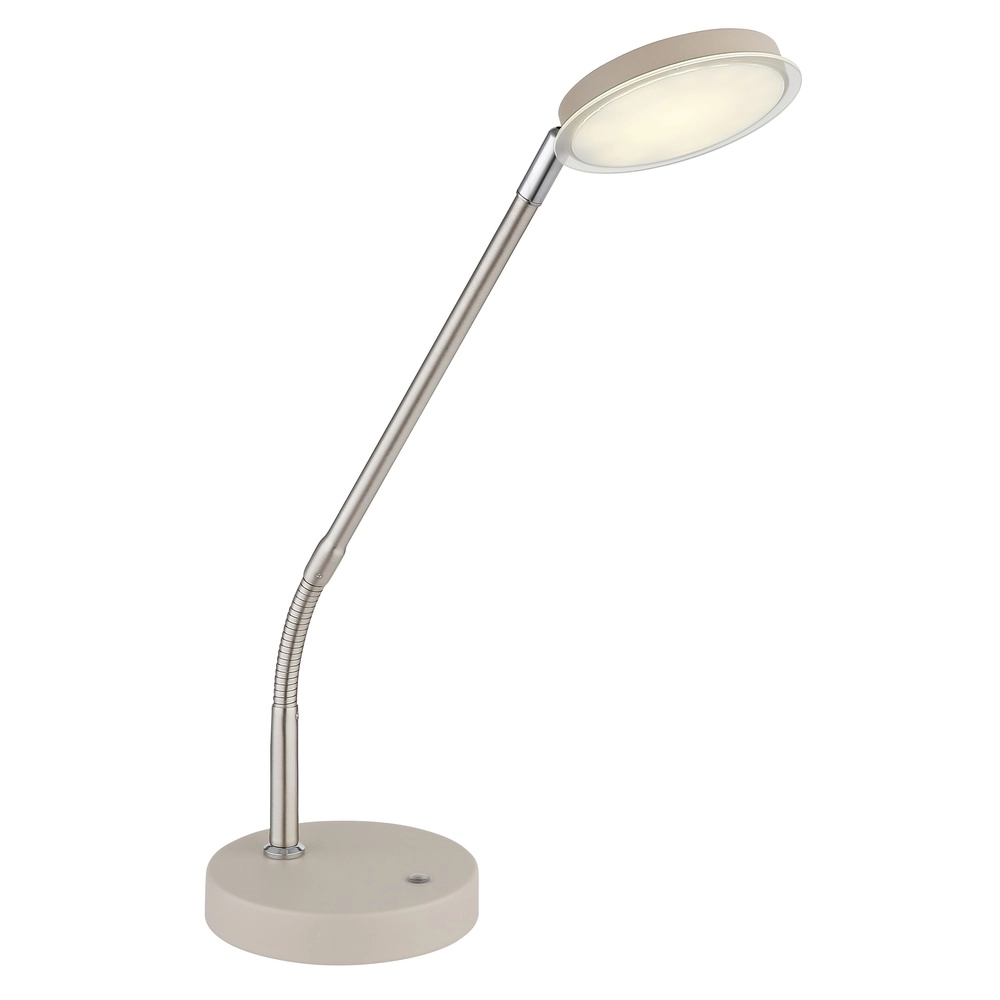 Desk lamp Silvio sand brown Globo 9007371593033