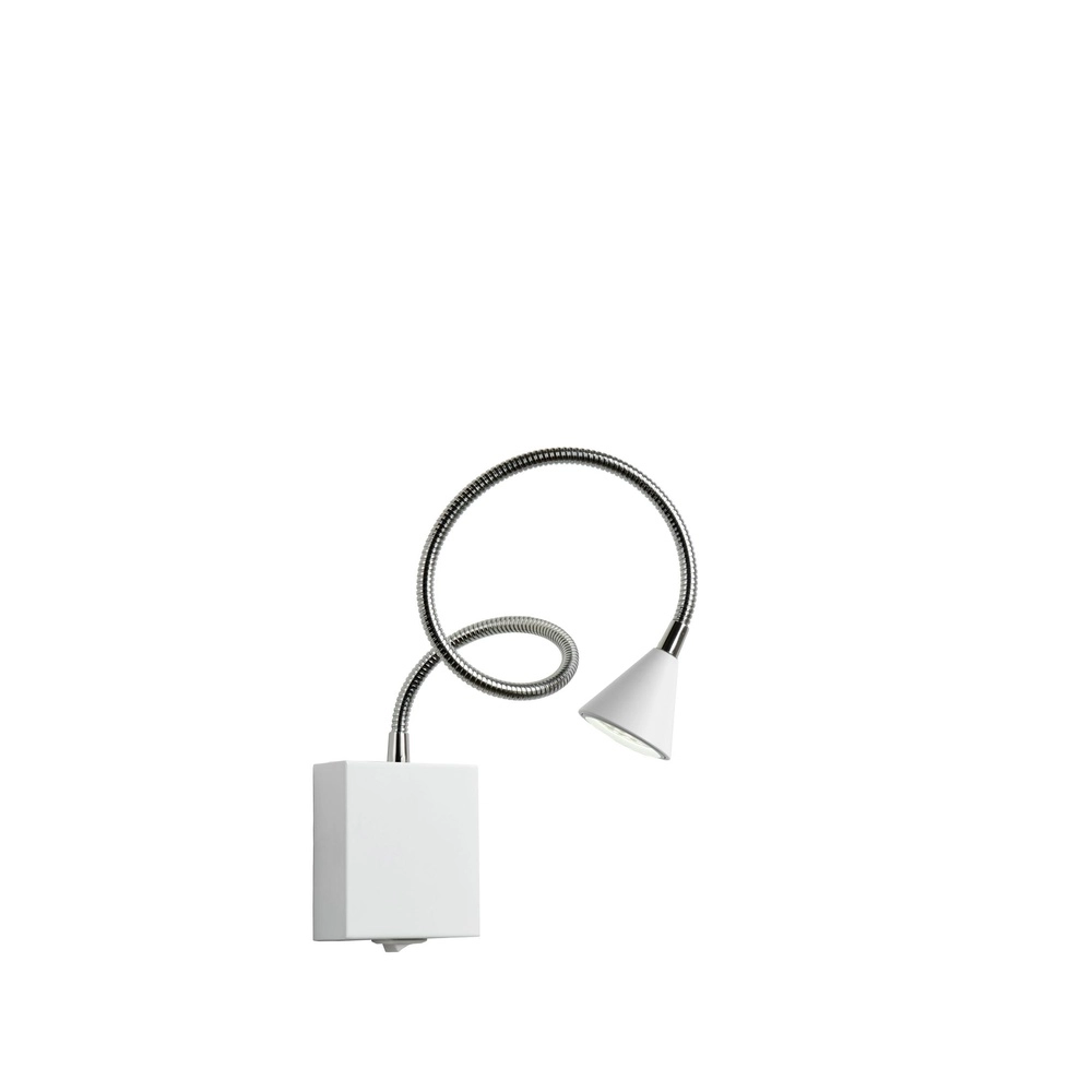 Bed reading light Buddy 4000K white Lucide 5411212185549