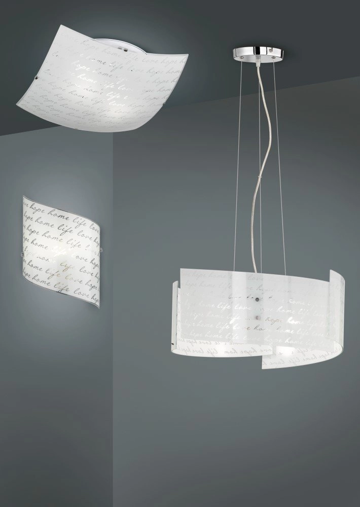 Ceiling light Signa 30 Text Trio 4017807364941