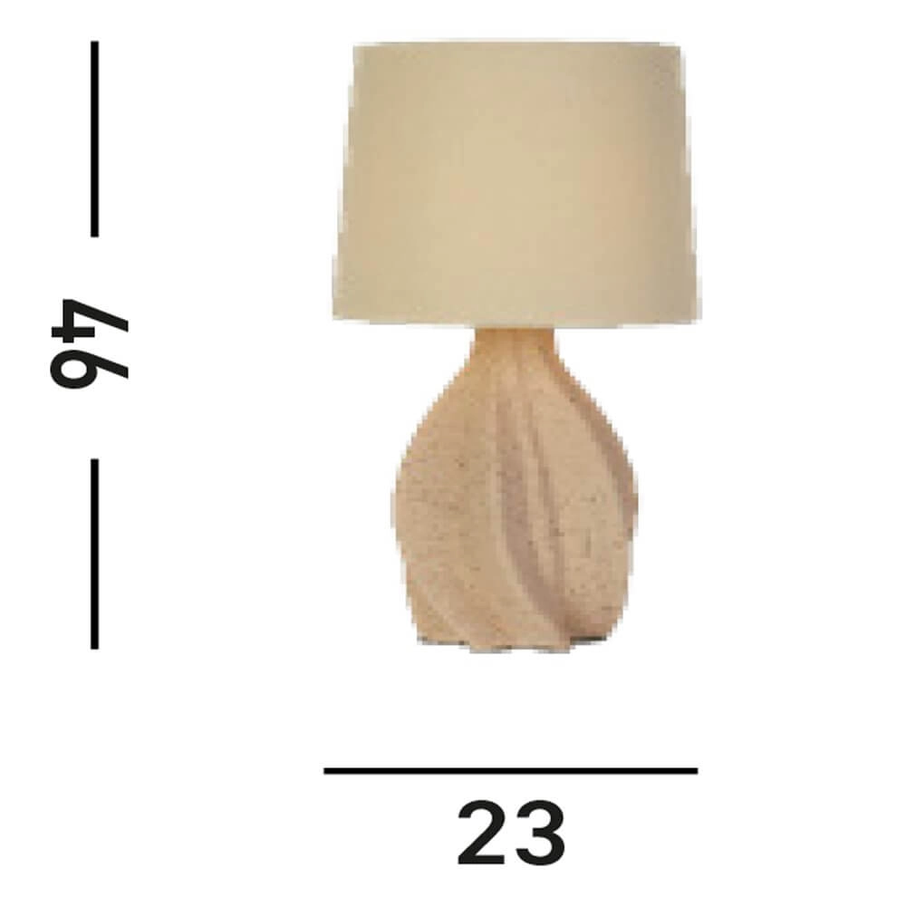 Table lamp Twist design Searchlight 5053423274546