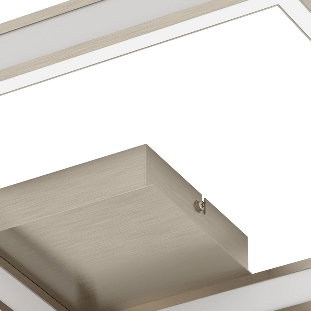 LED ceiling lamp Altaflor Stainless steel Eglo 9002759997847