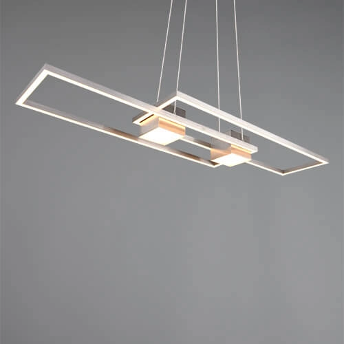 Led pendant light office Albany Stainless steel