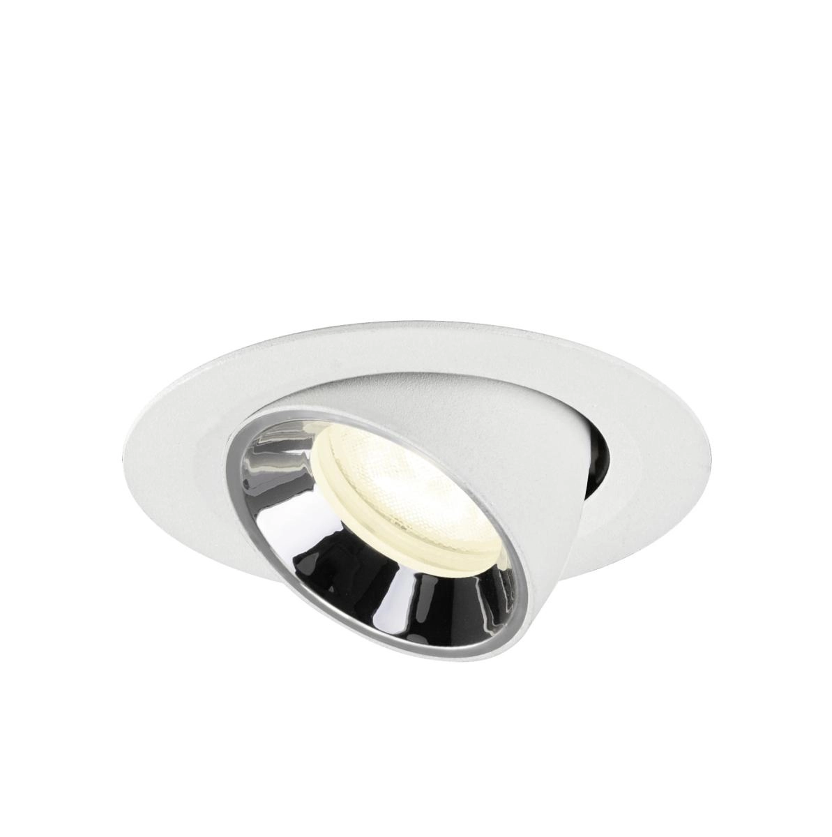 Recessed spotlight Numinos Gimble XS white/chrome 4000K - 55deg SLV 4024163306751