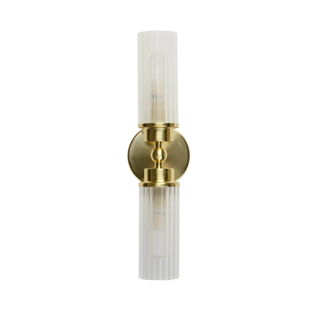 2-light wall lamp Imperial gold Searchlight 5053423271972