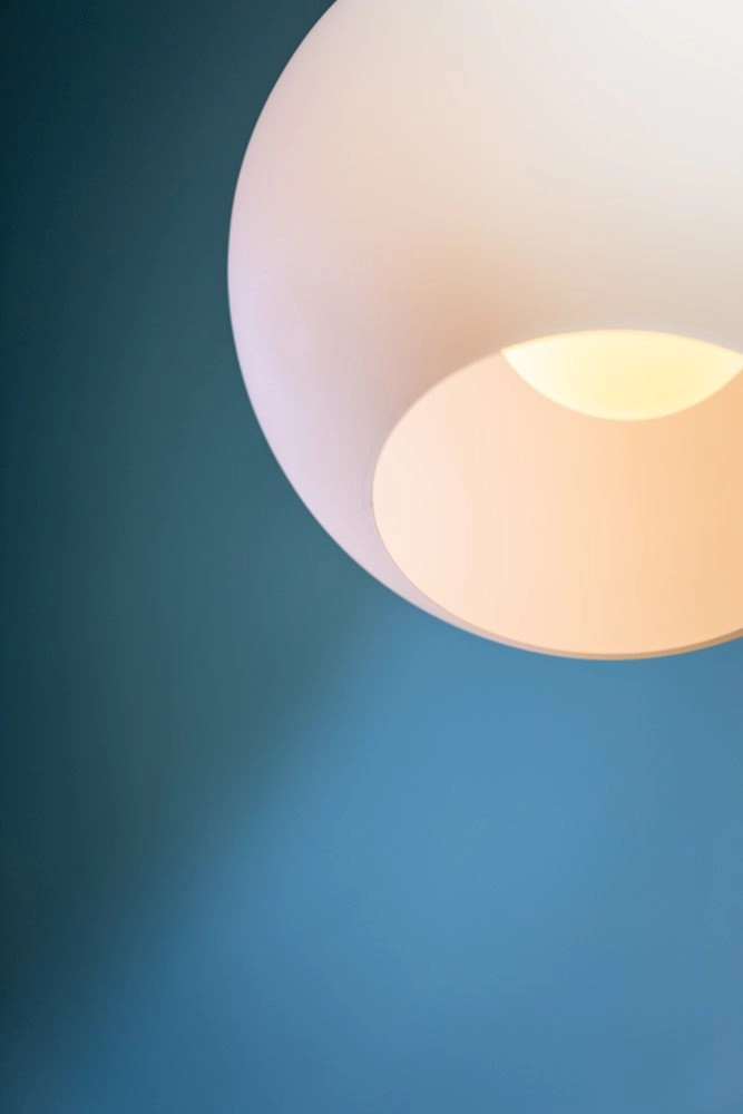 Glass table lamp Orb Opal Ø 35cm ETH 8720195300250
