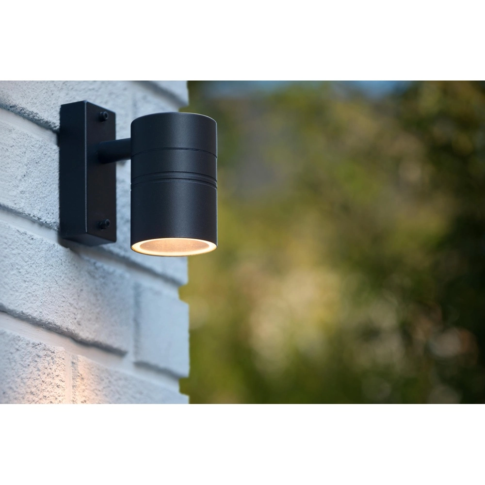Wall spotlight Arne-Led Down Black Lucide 5411212143891