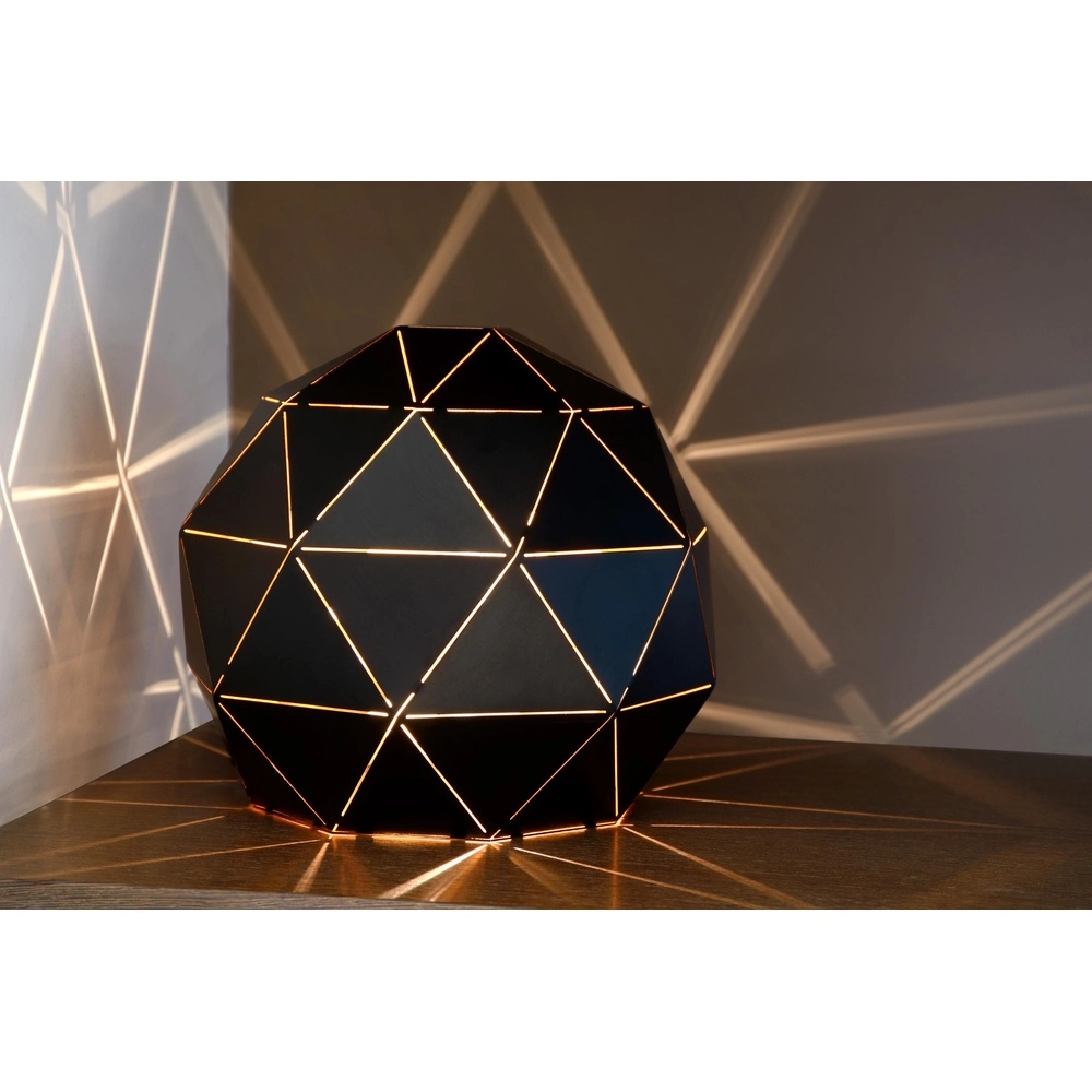 Modern table lamp Otona Black Lucide 5411212210807