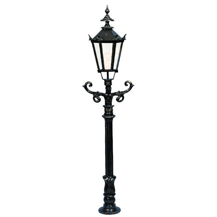 Nostalgic garden lamp De Beets black