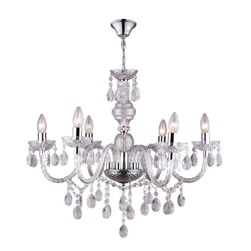Chandelier Cuimbra I chrome