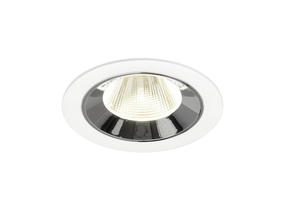 Recessed spotlight Numinos M white/chrome 4000K - 20deg