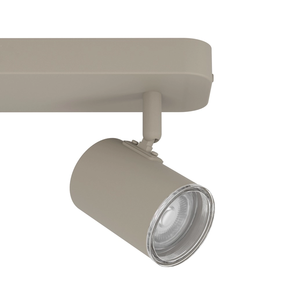 Surface-mounted spot 2-lights Consuma 1 sand brown Eglo 9008606397273