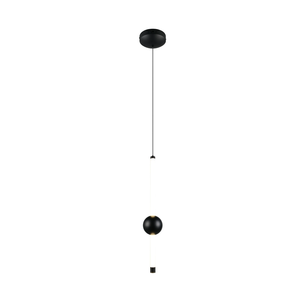 Modern pendant lamp Melita black Trio 4017807661927
