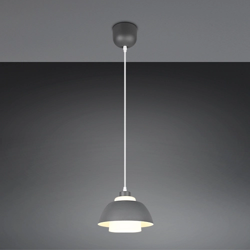 Design pendant lamp Tilos anthracite Ø 23cm