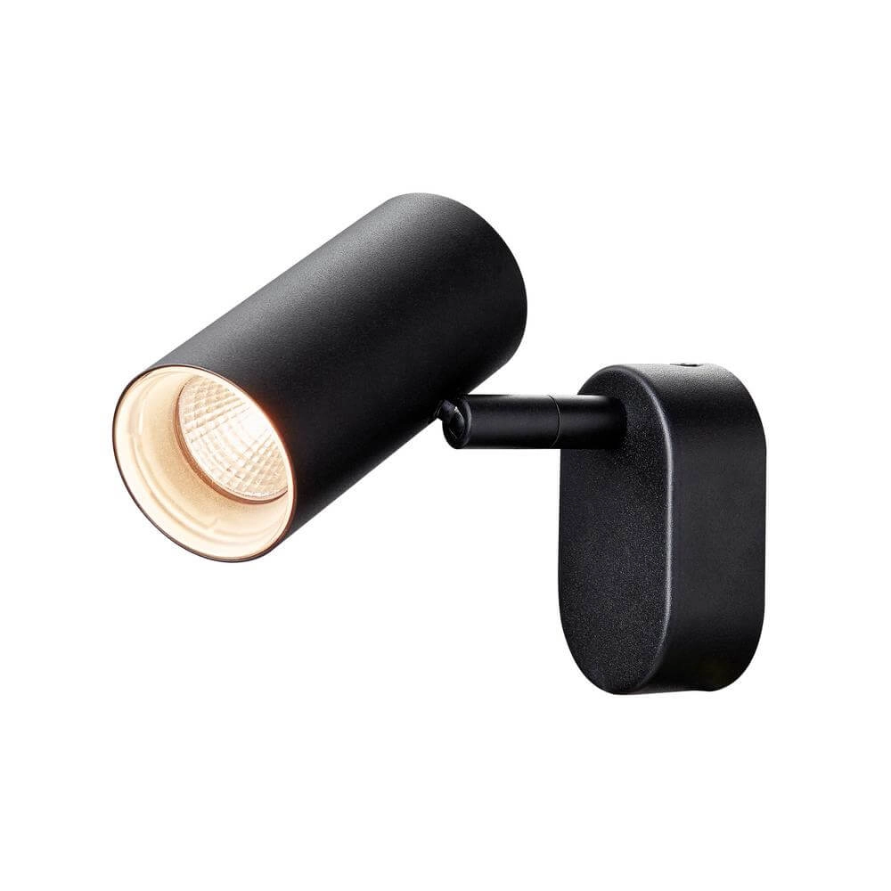 Surface-mounted spot Noblo black single adjustable SLV 4024163300445