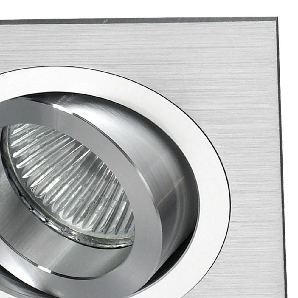 Ceiling spot Di Moda Square orientable metal gray Masterlight 8718121015132
