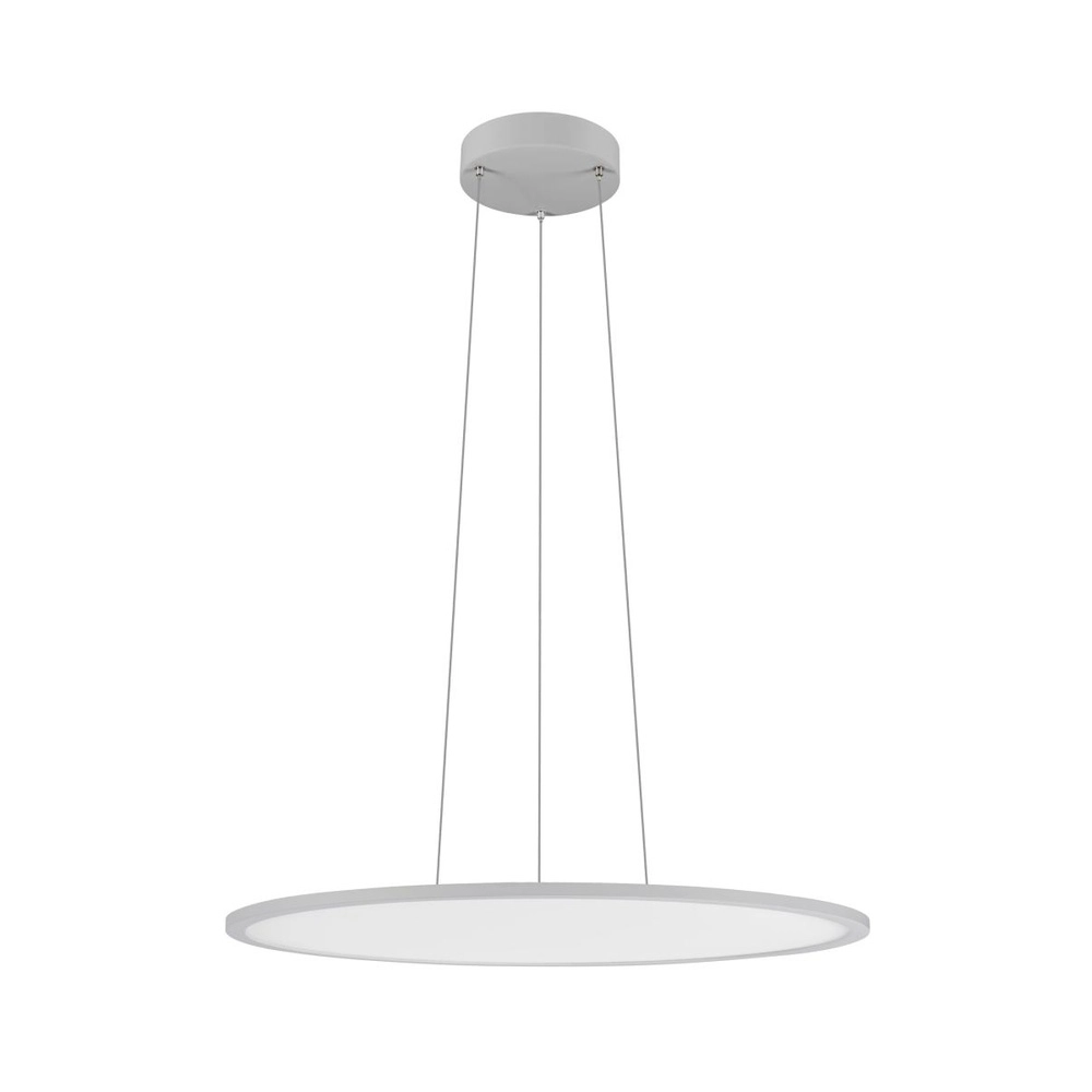 Pendant lamp Panel grey Ø 60cm SLV 4024163315975