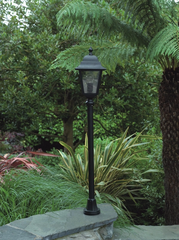 Classic terrace lamp Quadrana 97cm black Franssen 8033239342438