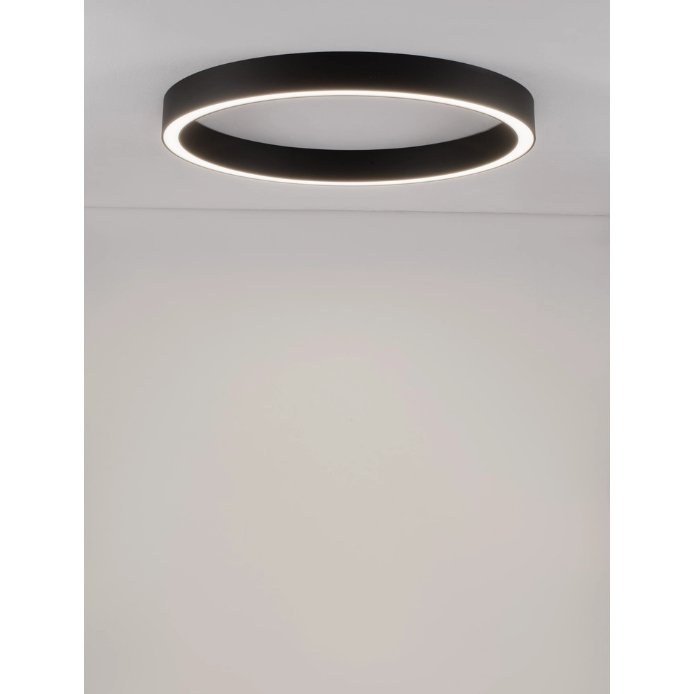 Design ceiling lamp Sting black Ø 80cm