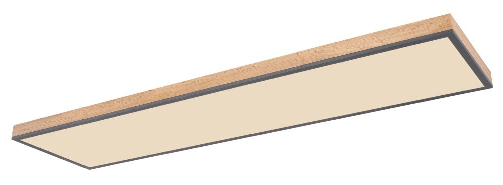 Dimmable LED ceiling lamp Doro 120x30cm