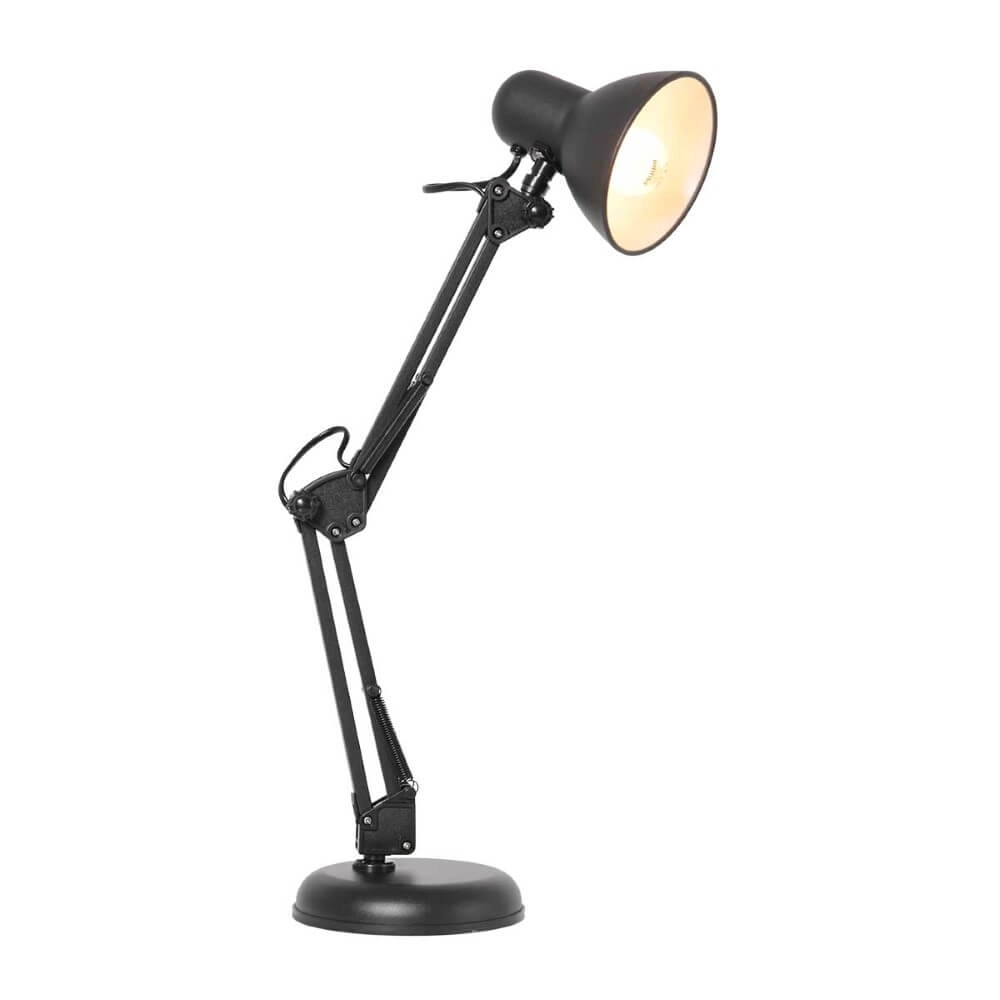 Retro desk lamp Study Matte Black Steinhauer 8712746167108