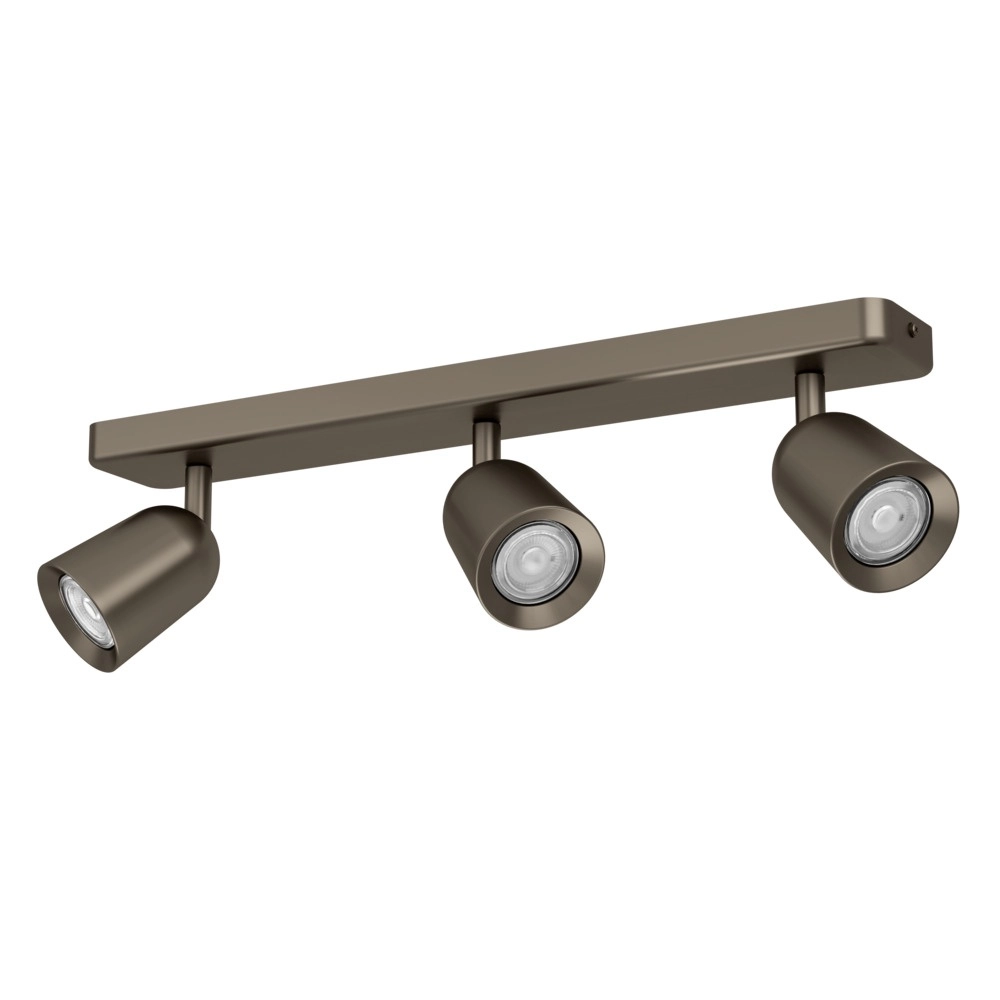 Surface-mounted spot Camaldoli 3-light bronze