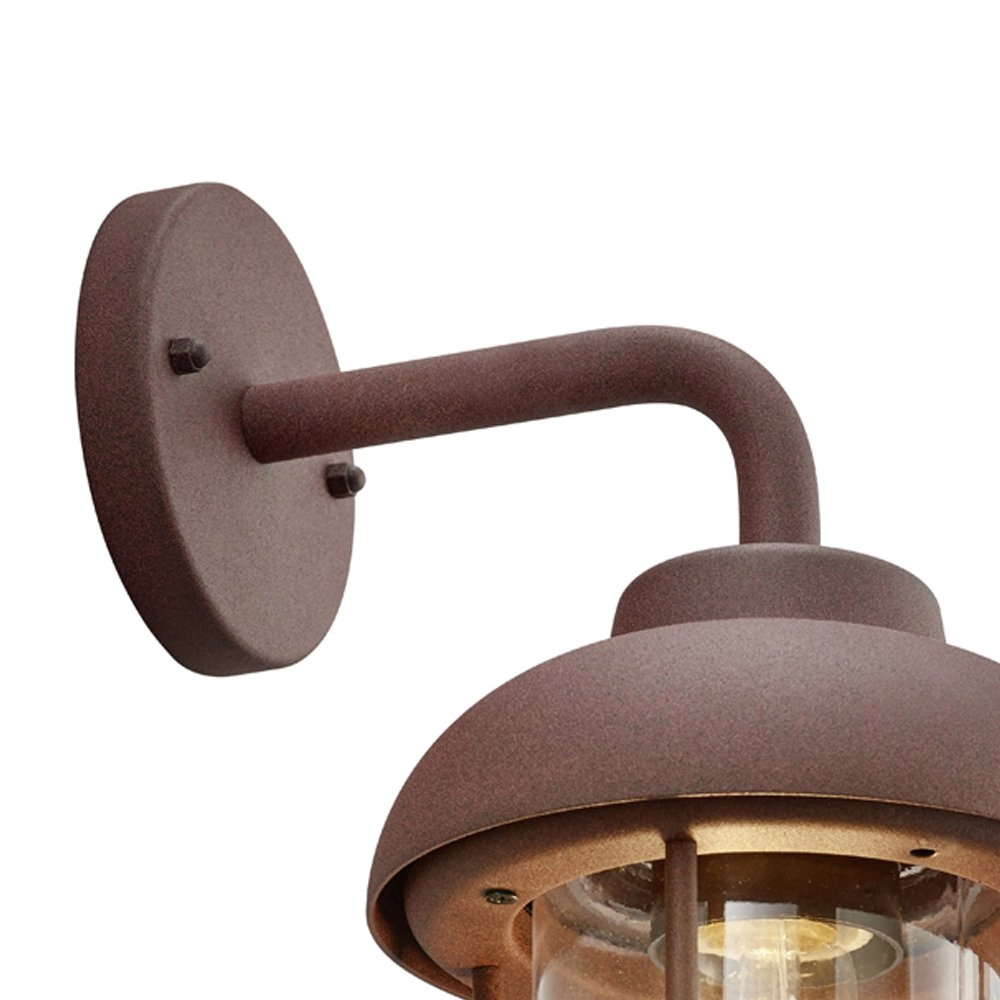 Rust brown wall lamp Duero Trio 4017807445589