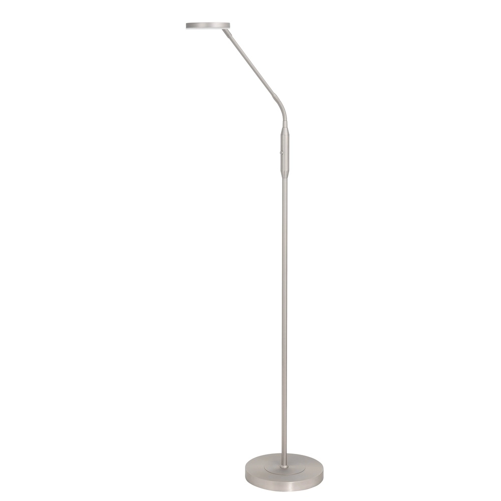 Design reading lamp Palma nickel Ø 23cm