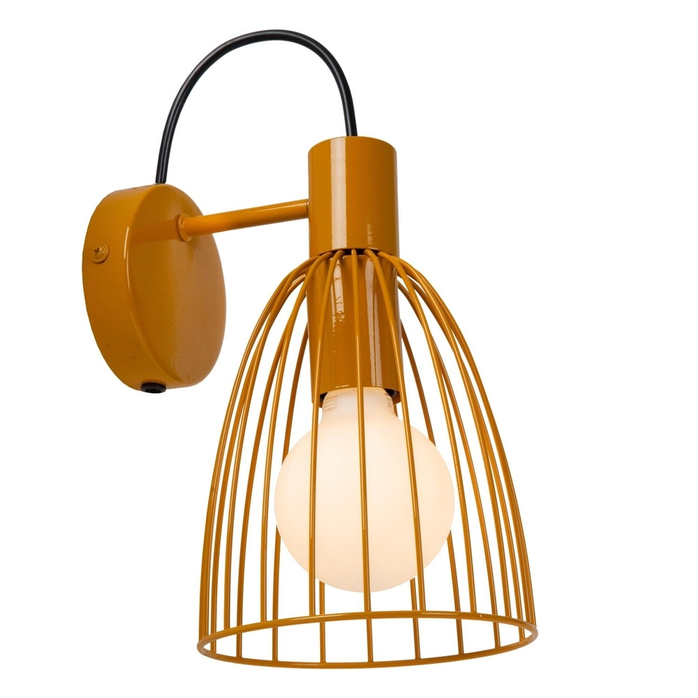 Wall light Macarons Ochre yellow Lucide 5411212741165
