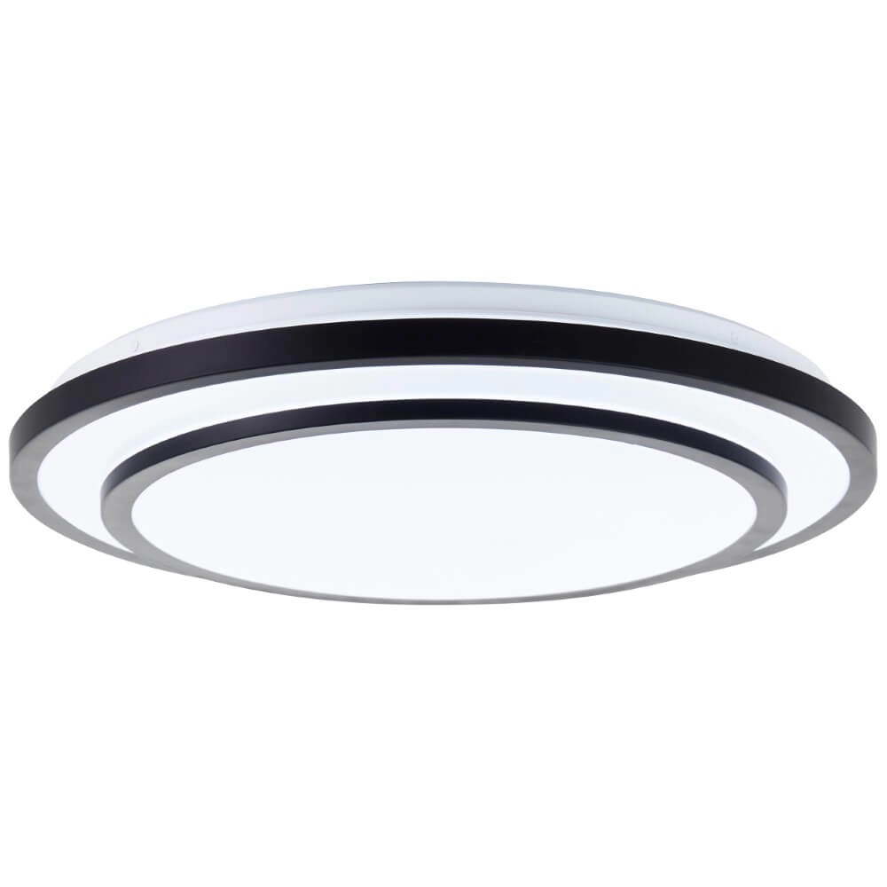 Black ceiling lamp Luciano Ø 49.5cm Brilliant 4004353426506