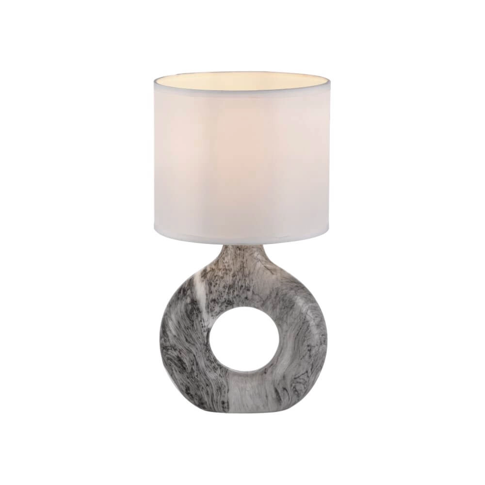 Table lamp Carara grey Just Light 4043689004835
